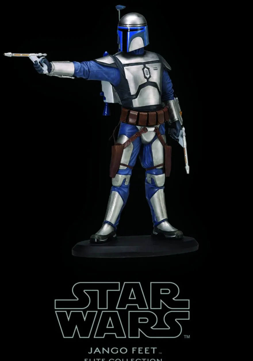 Star Wars Episode II Angriff der Klonkrieger Elite Collection Statue Jango Fett 19 cm