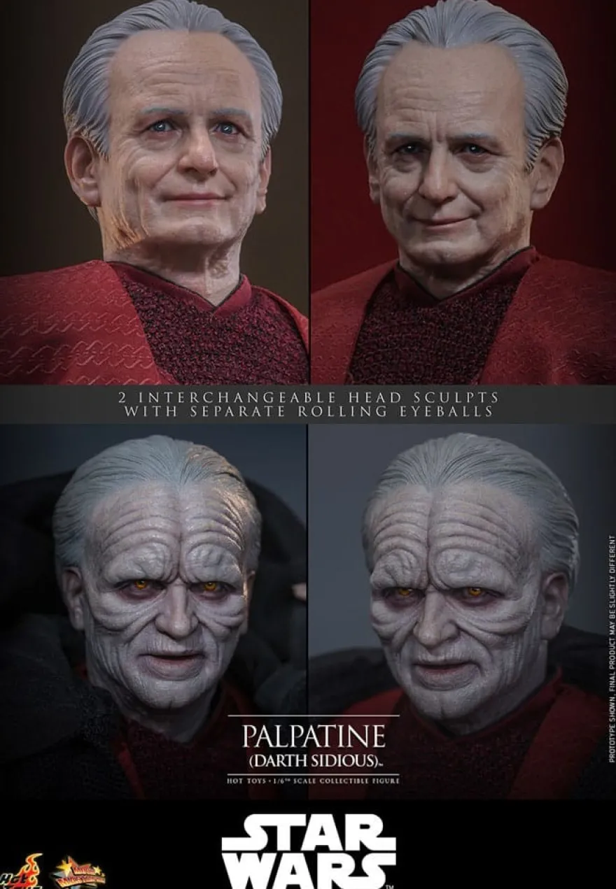 Star Wars: Episode III - Die Rache der Sith Actionfigur 1/6 Palpatine (Darth Sidious) 29 cm