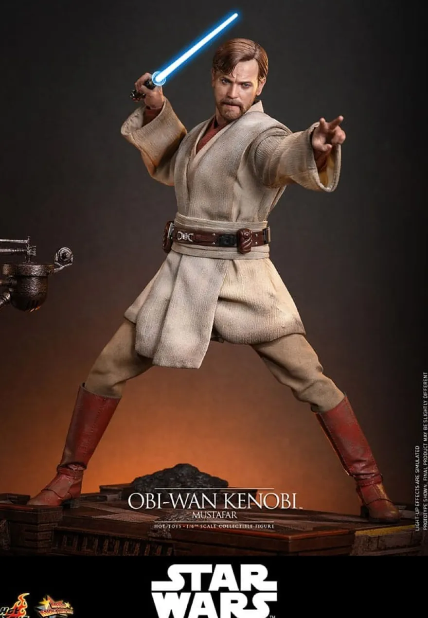 Star Wars: Episode III - Die Rache der Sith Masterpiece Actionfigur 1/6 Obi-Wan Kenobi (Mustafar) 31