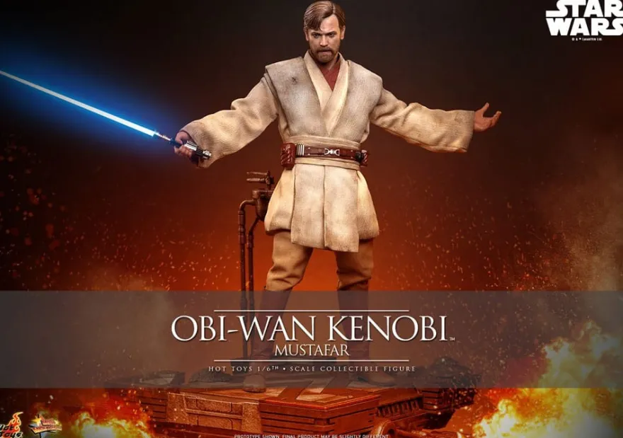 Star Wars: Episode III - Die Rache der Sith Masterpiece Actionfigur 1/6 Obi-Wan Kenobi (Mustafar) 31