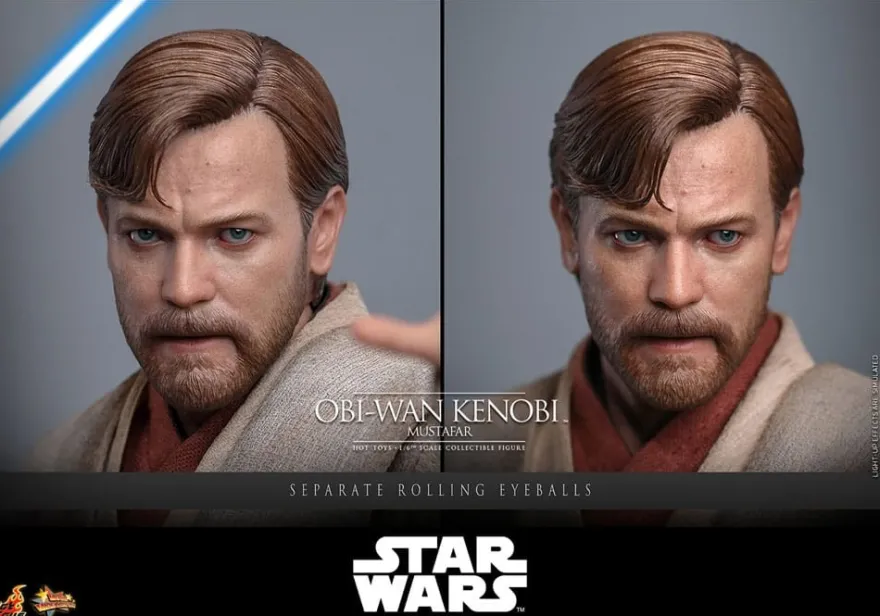 Star Wars: Episode III - Die Rache der Sith Masterpiece Actionfigur 1/6 Obi-Wan Kenobi (Mustafar) 31