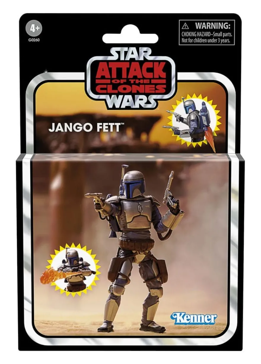 Star Wars Episode II Vintage Collection Actionfigur Jango Fett 10 cm