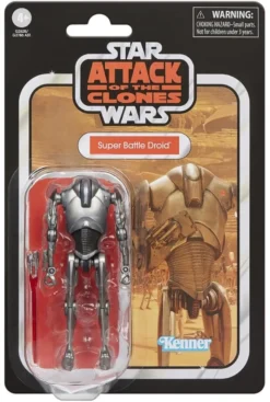 Star Wars Episode II Vintage Collection Actionfigur Super Battle Droid 10 cm
