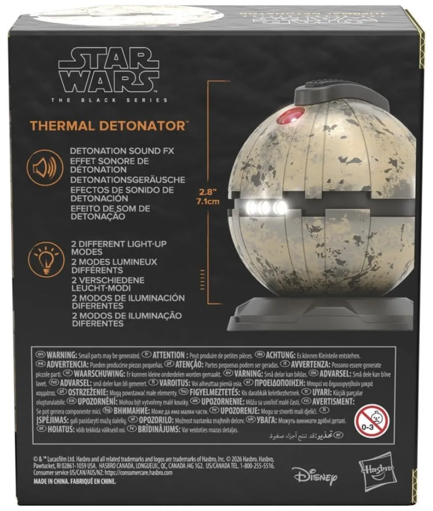 Star Wars Episode VI Black Series Elektronischer Thermaldetonator