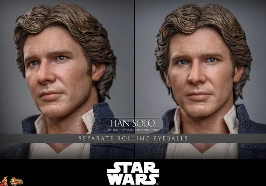 Star Wars Episode V Movie Masterpiece Actionfigur 1/6 Han Solo 31 cm