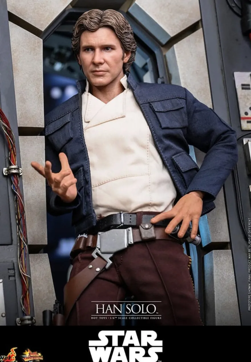 Star Wars Episode V Movie Masterpiece Actionfigur 1/6 Han Solo 31 cm