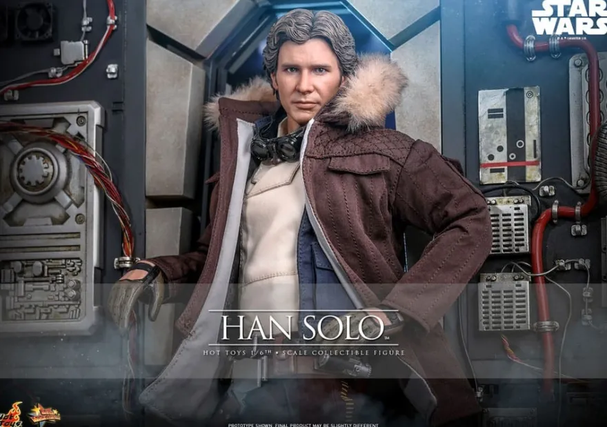 Star Wars Episode V Movie Masterpiece Actionfigur 1/6 Han Solo 31 cm
