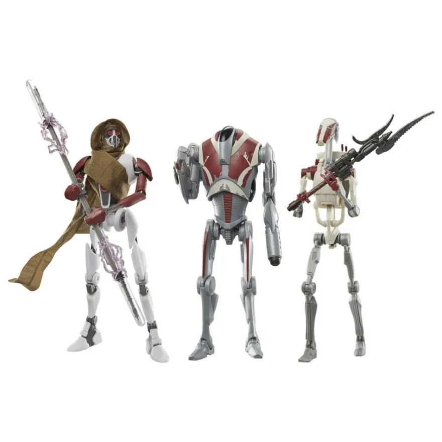 Star Wars Jedi Survivor Black Series Actionfiguren 3er-Pack Magna Guard, Super Battle Droid, Battle