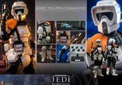 Star Wars Jedi Survivor Videogame Masterpiece Actionfigur 1/6 Scout Trooper Commander 30 cm