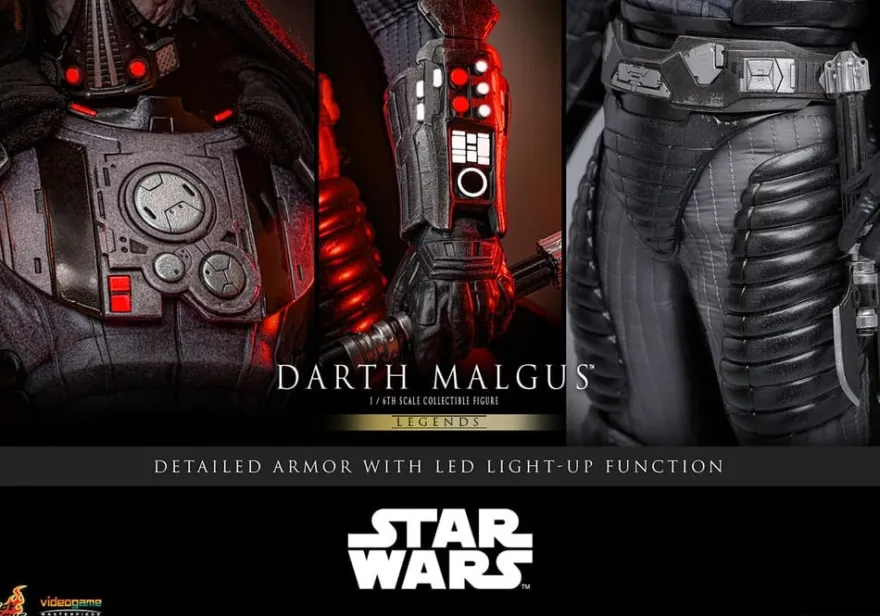 Star Wars Legends Videogame Masterpiece Actionfigur 1/6 Darth Malgus 34 cm