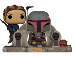 Star Wars Mandalorian Funko Pop! Vinylfiguren Television Moments: Boba Fett & Fennec Shand
