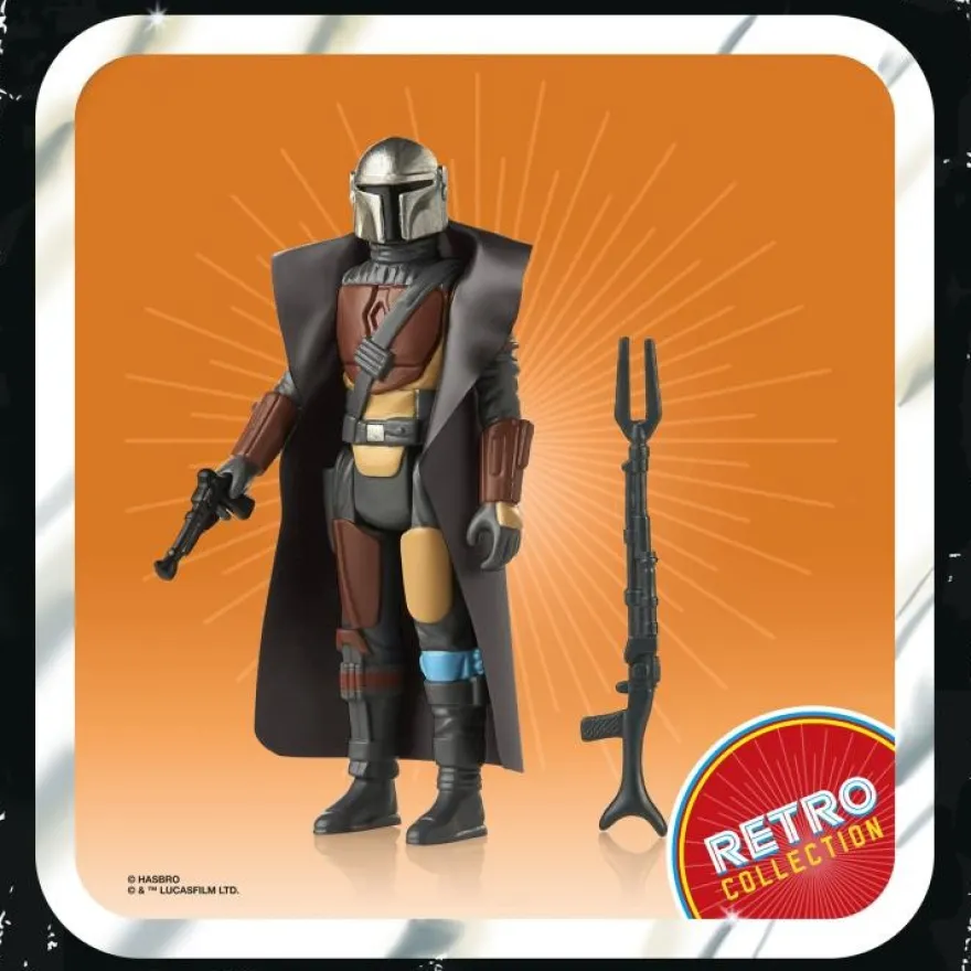 Star Wars Mandalorian Retro Collection Actionfigur 10 cm The Mandalorian