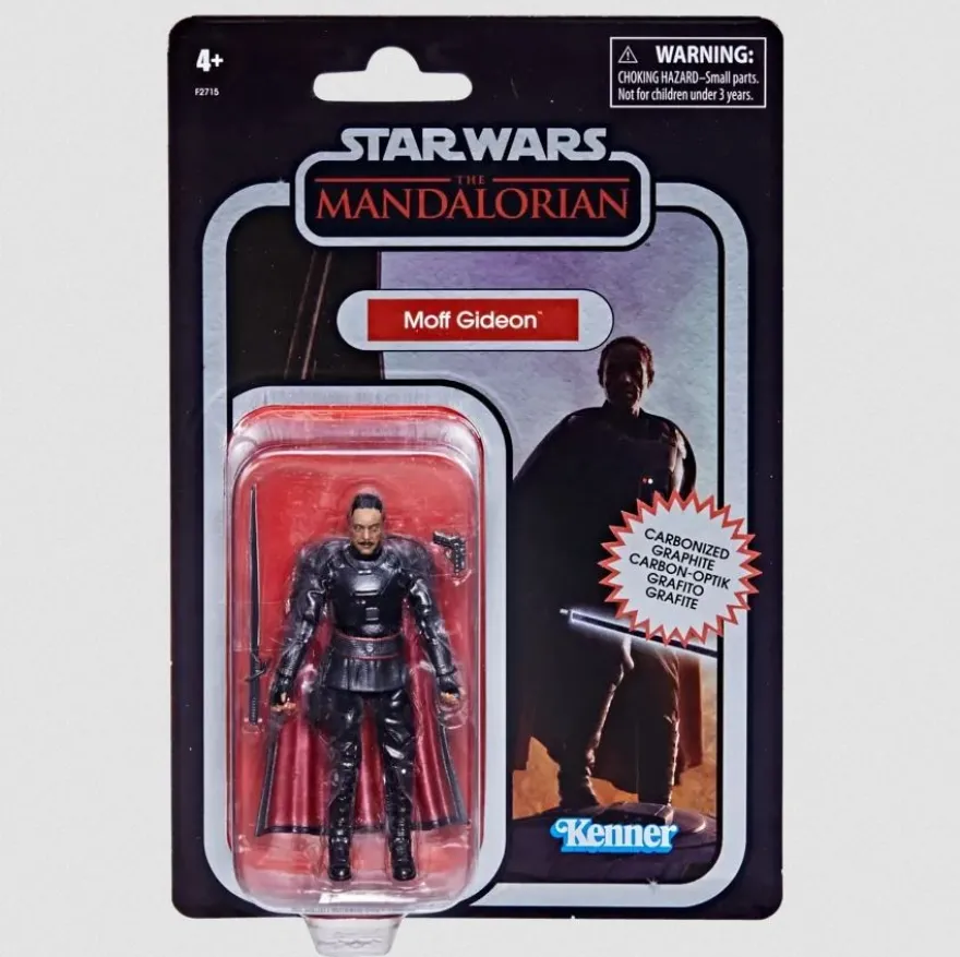 Star Wars Mandalorian Vintage Collection Actionfigur 10 cm Moff Gideon (Carbonized) Exclusive