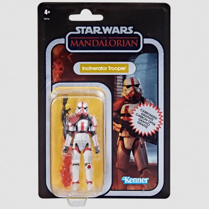 Star Wars Mandalorian Vintage Collection Actionfigur 10 cm Incinerator Trooper (Carbonized) Exclusiv