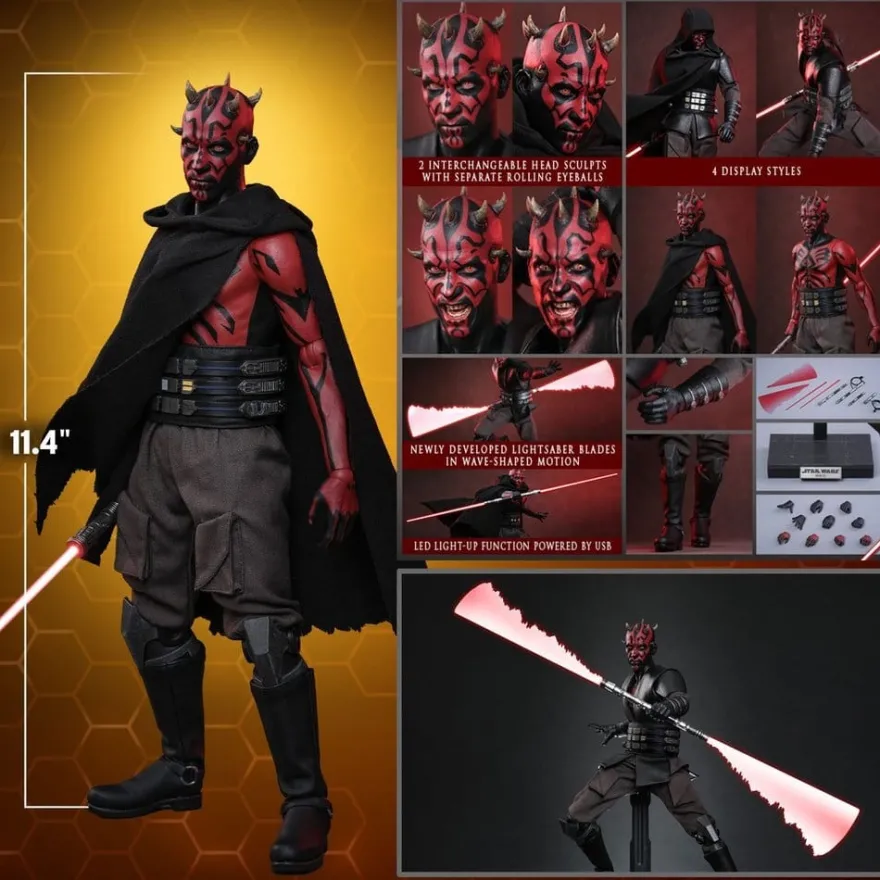 Star Wars: Maul - Shadow Lord Television Masterpiece Actionfigur 1/6 Maul 29 cm