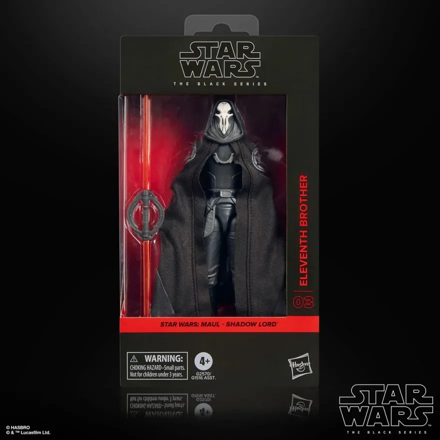 Star Wars: Maul Shadow Lord The Black Series Eleventh Brother Actionfigur 15 cm