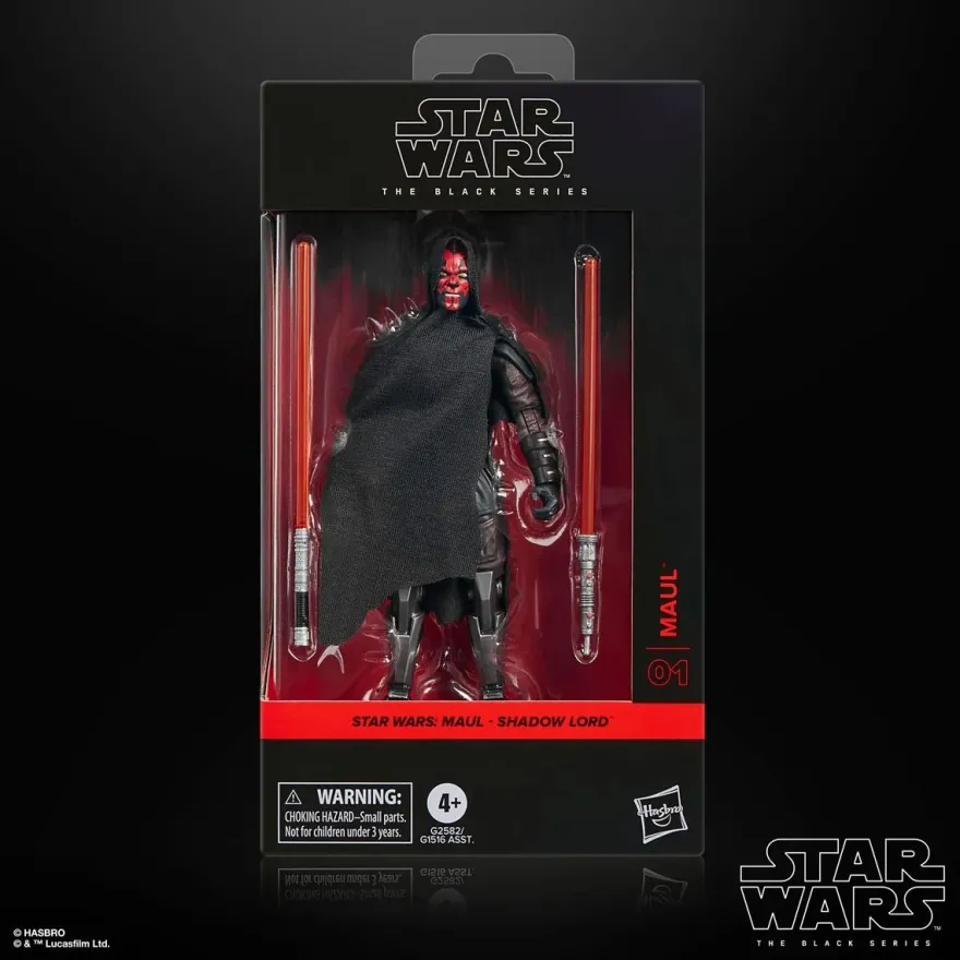 Star Wars: Maul Shadow Lord The Black Series Maul Actionfigur 15 cm