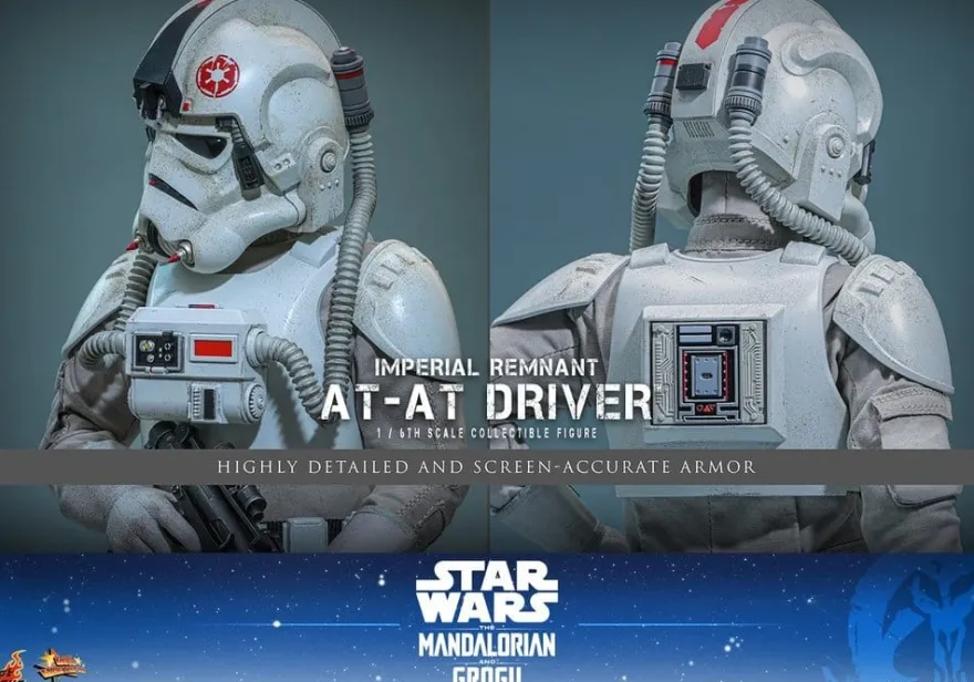 Star Wars Movie Masterpiece Actionfigur 1/6 Imperial Remnant AT-AT Driver 30 cm