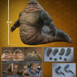 Star Wars Movie Masterpiece Actionfigur 1/6 Rotta The Hutt 32 cm