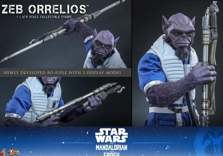 Star Wars Movie Masterpiece Actionfigur 1/6 Zeb Orrelios 33 cm