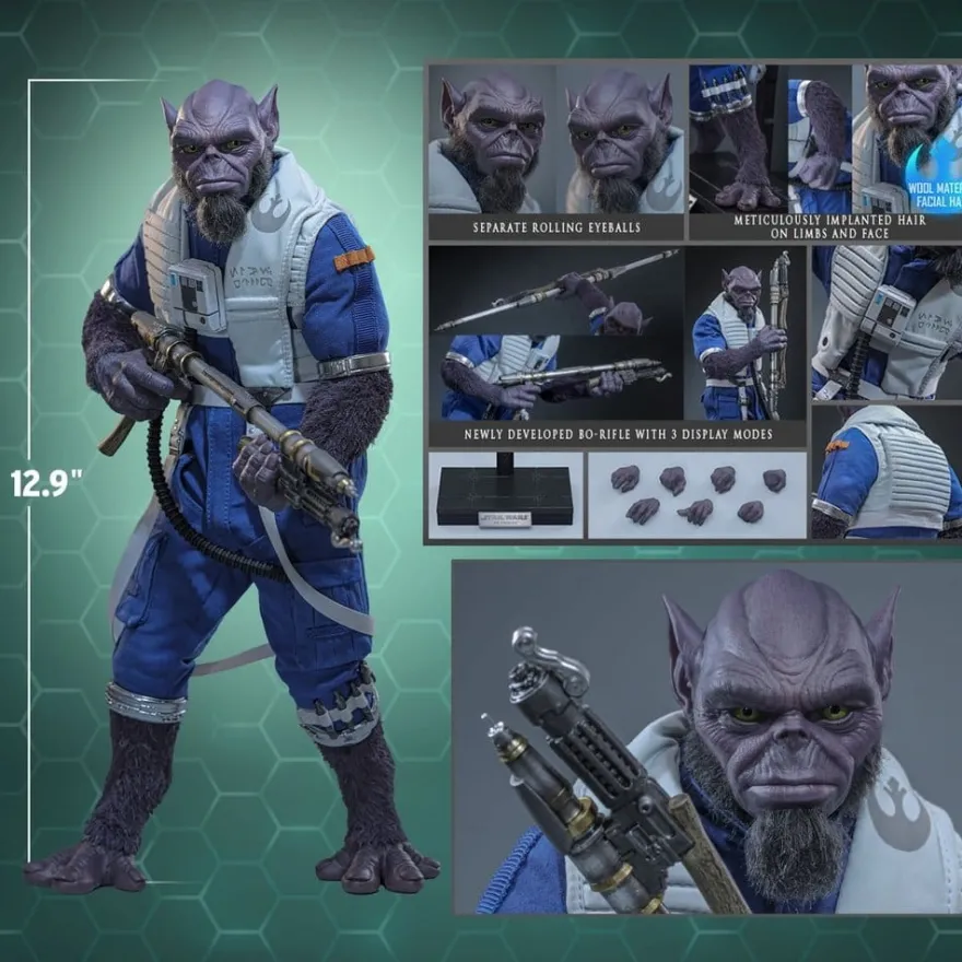 Star Wars Movie Masterpiece Actionfigur 1/6 Zeb Orrelios 33 cm