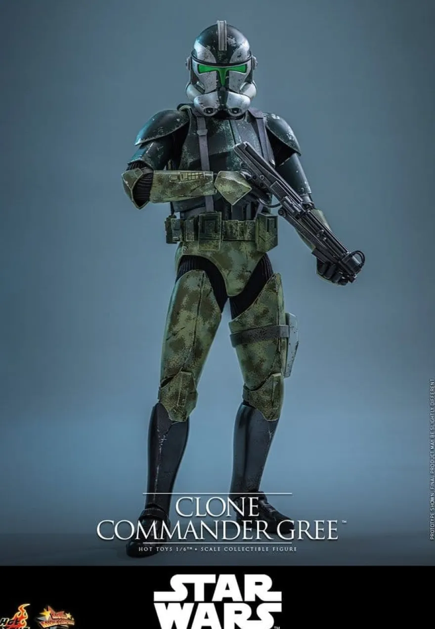 Star Wars Movie Masterpiece Actionfigur 1/6 Clone Commander Gree 30 cm