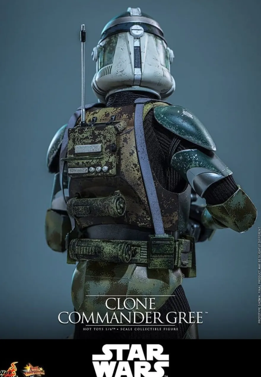 Star Wars Movie Masterpiece Actionfigur 1/6 Clone Commander Gree 30 cm
