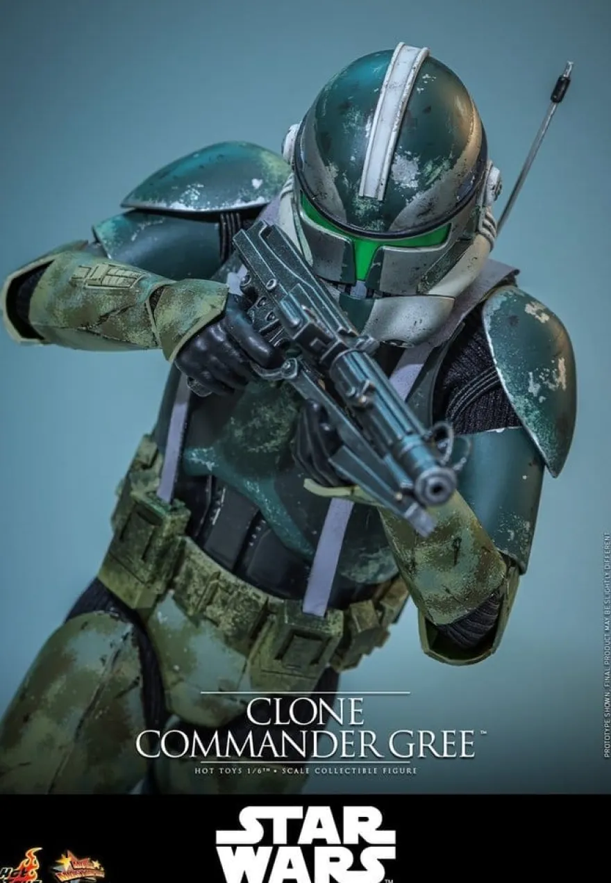 Star Wars Movie Masterpiece Actionfigur 1/6 Clone Commander Gree 30 cm