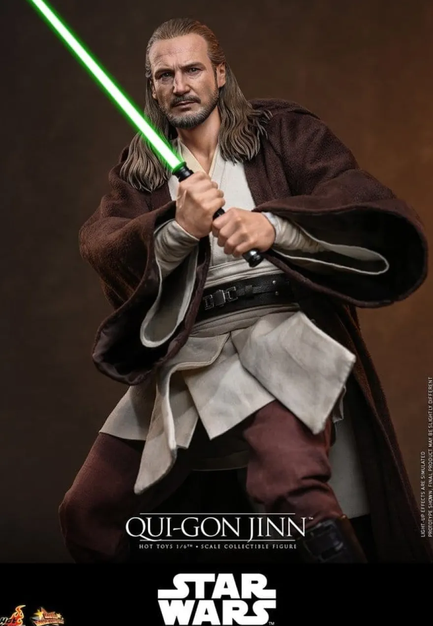 Star Wars Movie Masterpiece Actionfigur 1/6 Qui-Gon Jinn (Collector Edition) 32 cm