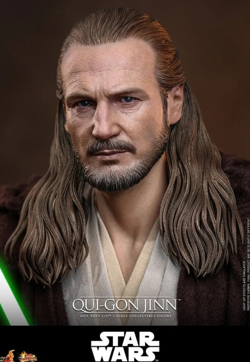 Star Wars Movie Masterpiece Actionfigur 1/6 Qui-Gon Jinn (Collector Edition) 32 cm