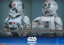 Star Wars Movie Masterpiece Actionfigur 1/6 Imperial Remnant AT-AT Driver 30 cm