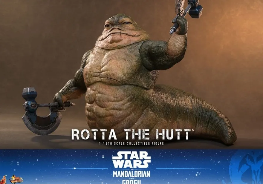 Star Wars Movie Masterpiece Actionfigur 1/6 Rotta The Hutt 32 cm