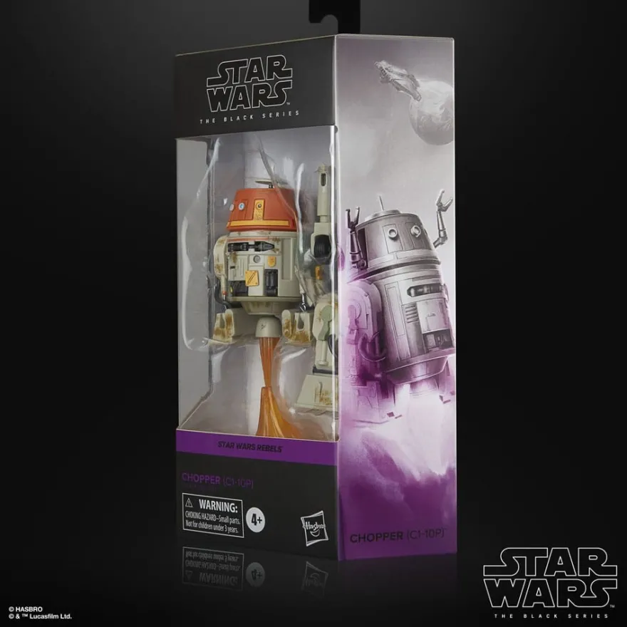 Star Wars: Rebels Black Series Actionfigur Chopper (C1-10P) 15 cm