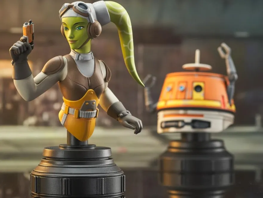 Star Wars Rebels Büsten 1/7 Hera & Chopper (2-Pack)