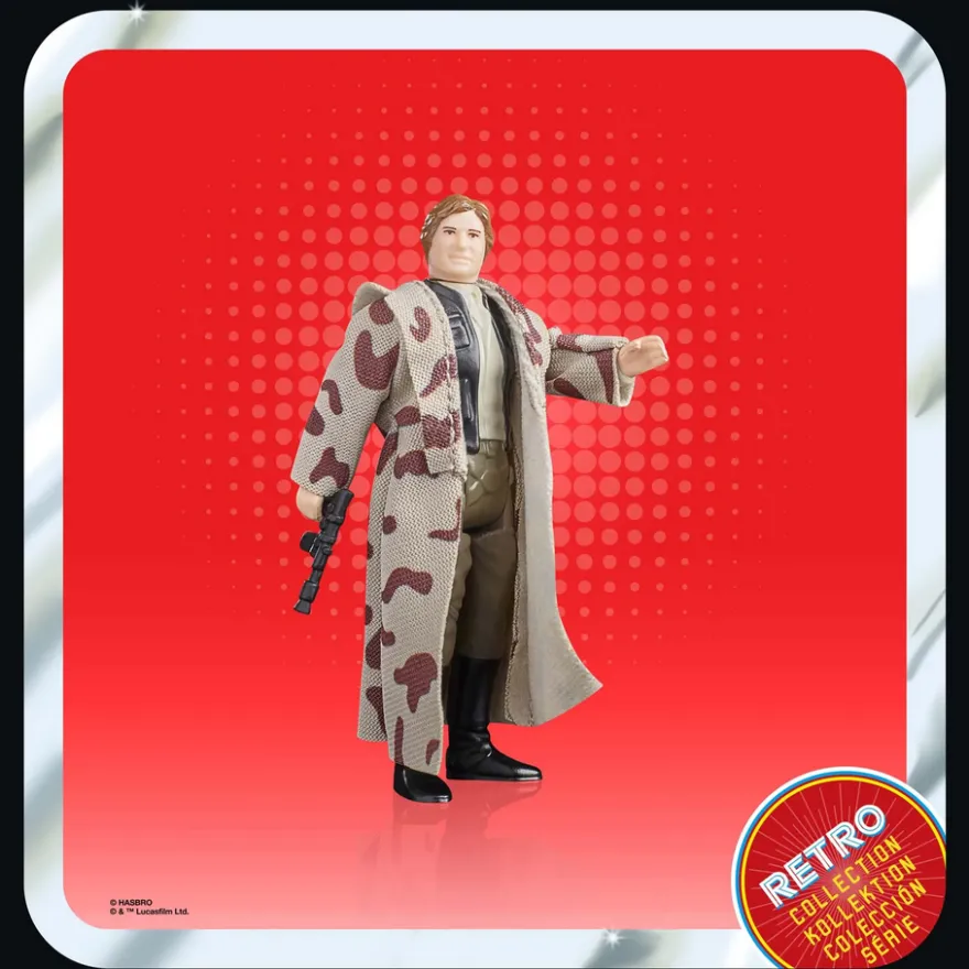 Star Wars Retro Collection Actionfigur 10 cm Han Solo (Endor)