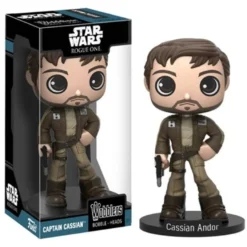 Star Wars Rogue One Wacky Wobblers Wackelkopf Captain Cassian Andor