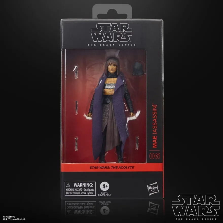 Star Wars: The Acolyte Black Series Actionfigur Mae (Assassin) 15 cm