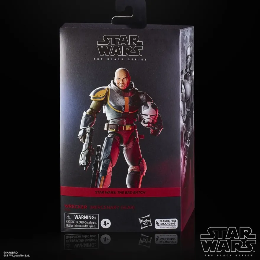 Star Wars The Bad Batch Black Series Actionfigur Wrecker (Mercenary Gear) 15 cm