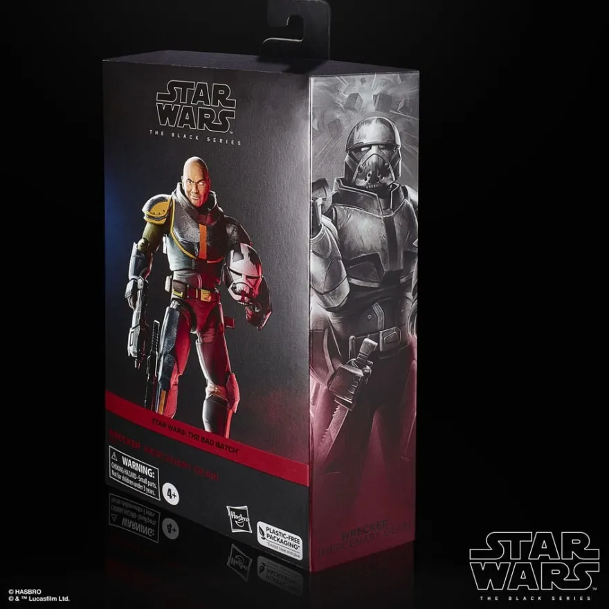 Star Wars The Bad Batch Black Series Actionfigur Wrecker (Mercenary Gear) 15 cm