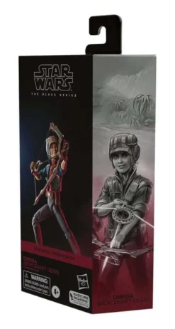 Star Wars The Bad Batch Black Series Actionfigur Omega (mit Söldner-Ausrüstung) 15 cm