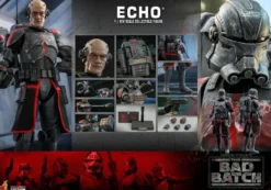 Star Wars The Bad Batch Television Masterpiece Actionfigur 1/6 Echo