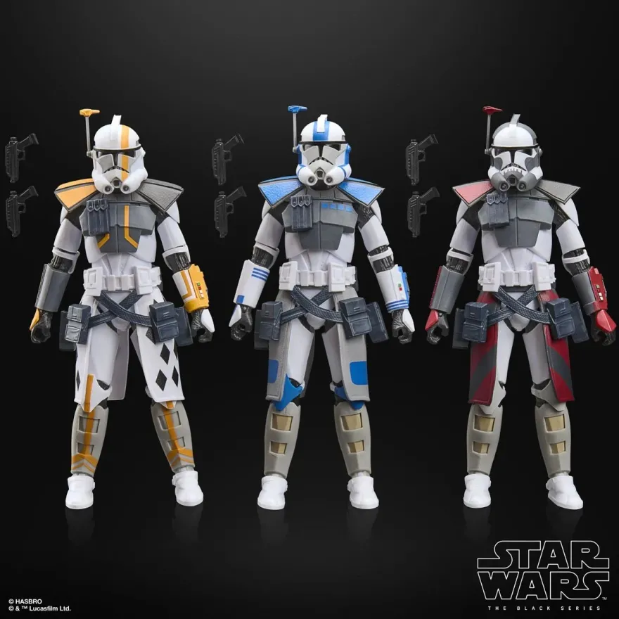 Star Wars The Black Series ARC Trooper Battle Pack Havoc, Colt, Blitz Actionfiguren
