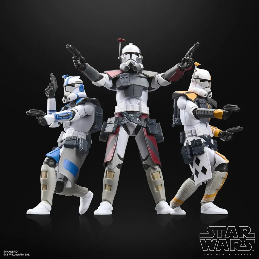 Star Wars The Black Series ARC Trooper Battle Pack Havoc, Colt, Blitz Actionfiguren