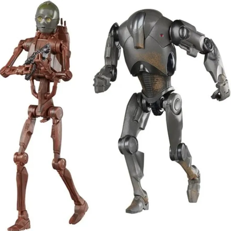 Star Wars The Black Series C-3PO (B1 Battle Droid Body) & Super Battle Droid Actionfiguren