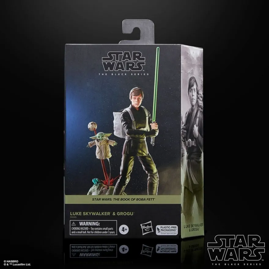 Star Wars: The Book of Boba Fett Black Series Actionfiguren 2er-Pack Luke Skywalker & Grogu