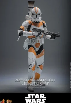 Star Wars: The Clone Wars Actionfigur 1/6 212th Attack Battalion Clone Trooper Deluxe Version 30 cm