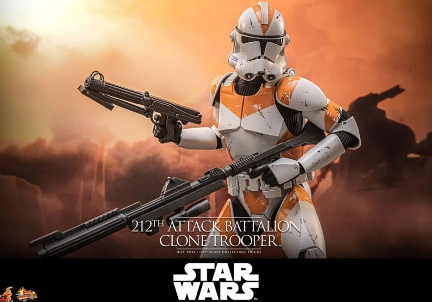 Star Wars: The Clone Wars Actionfigur 1/6 212th Attack Battalion Clone Trooper 30 cm