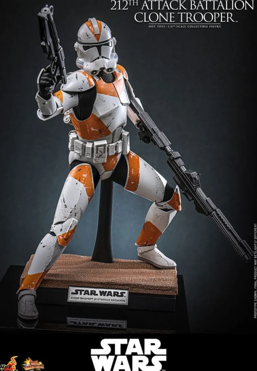 Star Wars: The Clone Wars Actionfigur 1/6 212th Attack Battalion Clone Trooper 30 cm