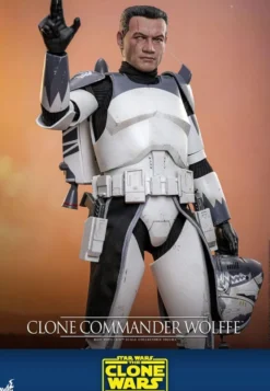 Star Wars: The Clone Wars Actionfigur 1/6 Clone Commander Wolffe 30 cm