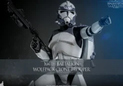 Star Wars The Clone Wars Actionfigur 1/6 104th Battalion Wolfpack Clone Trooper 30 cm